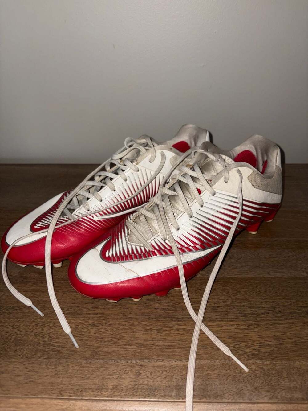 Nike Vapor Speed Low 2 TD CF Red White Cleats Size 13